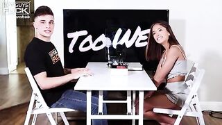 The HGF Experience Live Sex Gameshow - Petite babe gets smashed by Chase Man