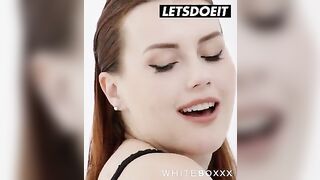 Redhead Charlie Red is in the mood for a creampie finish