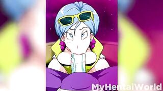 Bulma gets her pussy stuffed with cock in this anime hentai