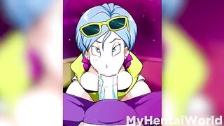 Bulma gets her pussy stuffed with cock in this anime hentai