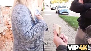 The man tempted a girl with big boobs to cheat on her boyfriend for cash