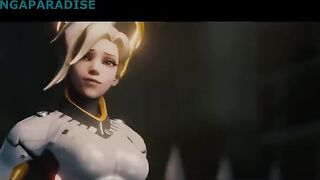 The cutest Mercy anime compilation, showcasing the kind-hearted hero in action
