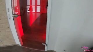 The little vampire always comes for a blowjob and fuck at Halloween to get her cum