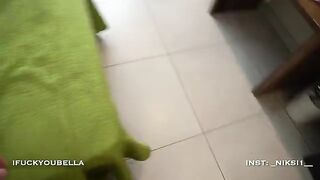 A girl is having fun with a guy in a steamy resort encounter