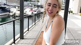Cute girl Chloe Surreal picked up a guy and got a cumshot