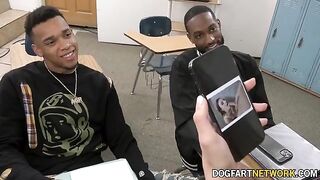 Kenzie Love from Aberdeen gets her pussy railed by 2 BBCs