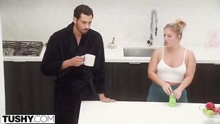 Nicole’s tight asshole gets gapped by cheating husband in TUSHY