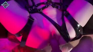 Nun cosplay and rough sex with stepbrother, a kinky Halloween twist