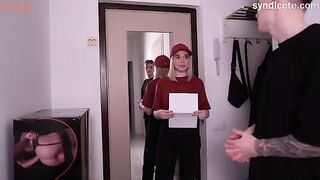 The delivery girl is not necessarily an angel