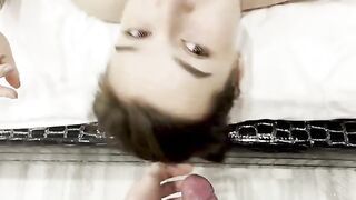 A girl wants to be fucked in all her holes by a young guy
