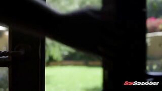 Appetizing girl fucked by her yoga teacher in a steamy lesbian session