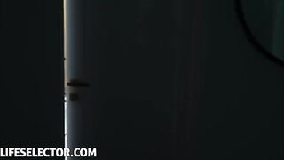 Step Sister surprises her brother in a very intimate way