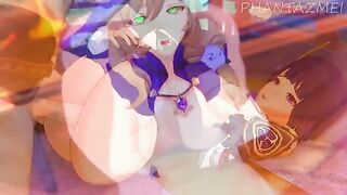 Genshin Impact hentai SFM compilation with all the girls getting fucked