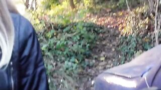 Blogger knocked down a motorcyclist - had to give him a blowjob