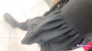 A girl is willing to fuck anywhere, even in public places