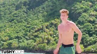 Bodacious redhead Scarlett is addicted to wild anal sex, as seen in TUSHY’s sensational HD videos