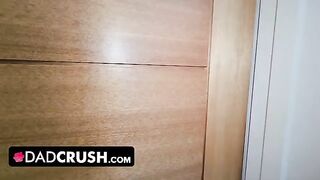 Curious step daughter Marilyn Johnson gets a butt plug stuck into her asshole in this steamy DadCrush scene
