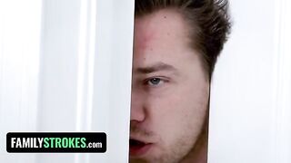 Two hot free use blondies get fucked by a mad scientist in an intense threesome