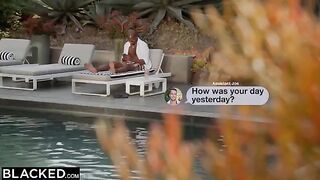 4 hot blondes gave Anton's BBC the deluxe service in an unforgettable scene