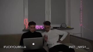 A sexual woman is fucking with her boyfriend and her friend in threesomes