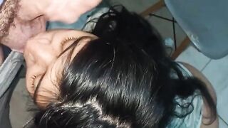 I filled the guy's ortho with milk after sucking his dick