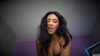 Tinder match gets fucked by a dominant femdom in POV style