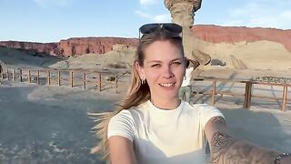 My cute GF messes up after sex on cam show