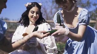 Once upon a time, Riley, Ryan, and Lena had an intense encounter in the park