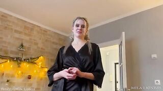 A stepmom seduced her stepson to fuck her