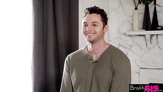 What is your little dick going to get hard for me? Kiara Cole asks her stepbrother