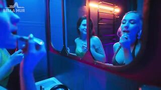 Girl was picked up in the toilet of the night club and fucked