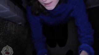 My neighbour helped me with the box, she sucked my dick