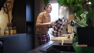 A couple got caught having sex in the kitchen, that’s how it went down