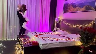 The most romantic gift for the holiday for a beautiful girl