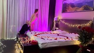 The most romantic gift for the holiday for a beautiful girl