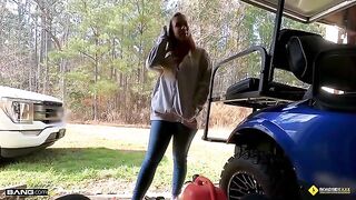 Lucky Mechanic Bangs Hot Busty Blonde Bailey Brooke