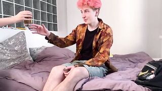 A girl agreed to help with homework at her home and got fucked
