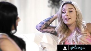 The best 69 and scissoring action with big tits babes