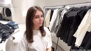 Fitting room affair, cheating on my boyfriend