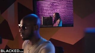 Keisha’s big boobs are a perfect fit for Anton’s thick cock