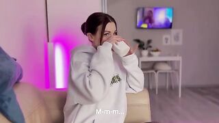 Will you choose truth or action? Or maybe a steamy blowjob with Lesya Moon?