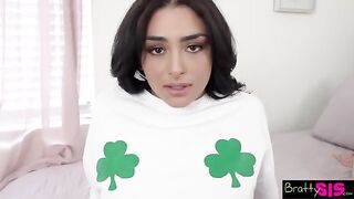 Why don't you lick my pussy for some good luck?