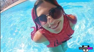 Ex-girlfriend amateur arachnophobe overcomes her fears with a cock, Italian style