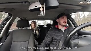 The luckiest taxi driver ever, straight from FakeTaxi vibes!