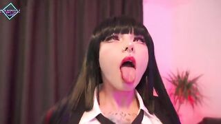Karneli Bandi fucks hot Yumeko Jabami in a steamy, dirty scene