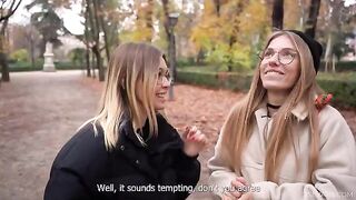 Two girls in Europe can be fucked in such a way