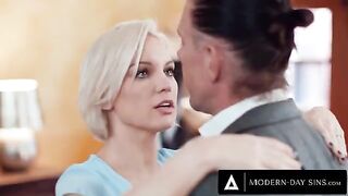 Kenzie Taylor surprises her husband with a youthful Lilly Bell's charm in a hot threesome
