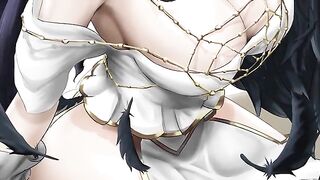 Albedo turns you into her edge slut in this kinky Overlord hentai joi scene