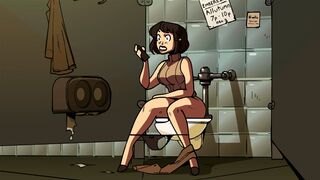 A girl from the coffee shop exploded and became a sex goddess