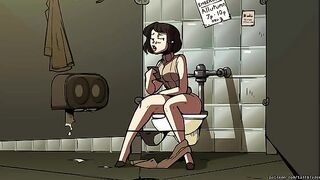A girl from the coffee shop exploded and became a sex goddess